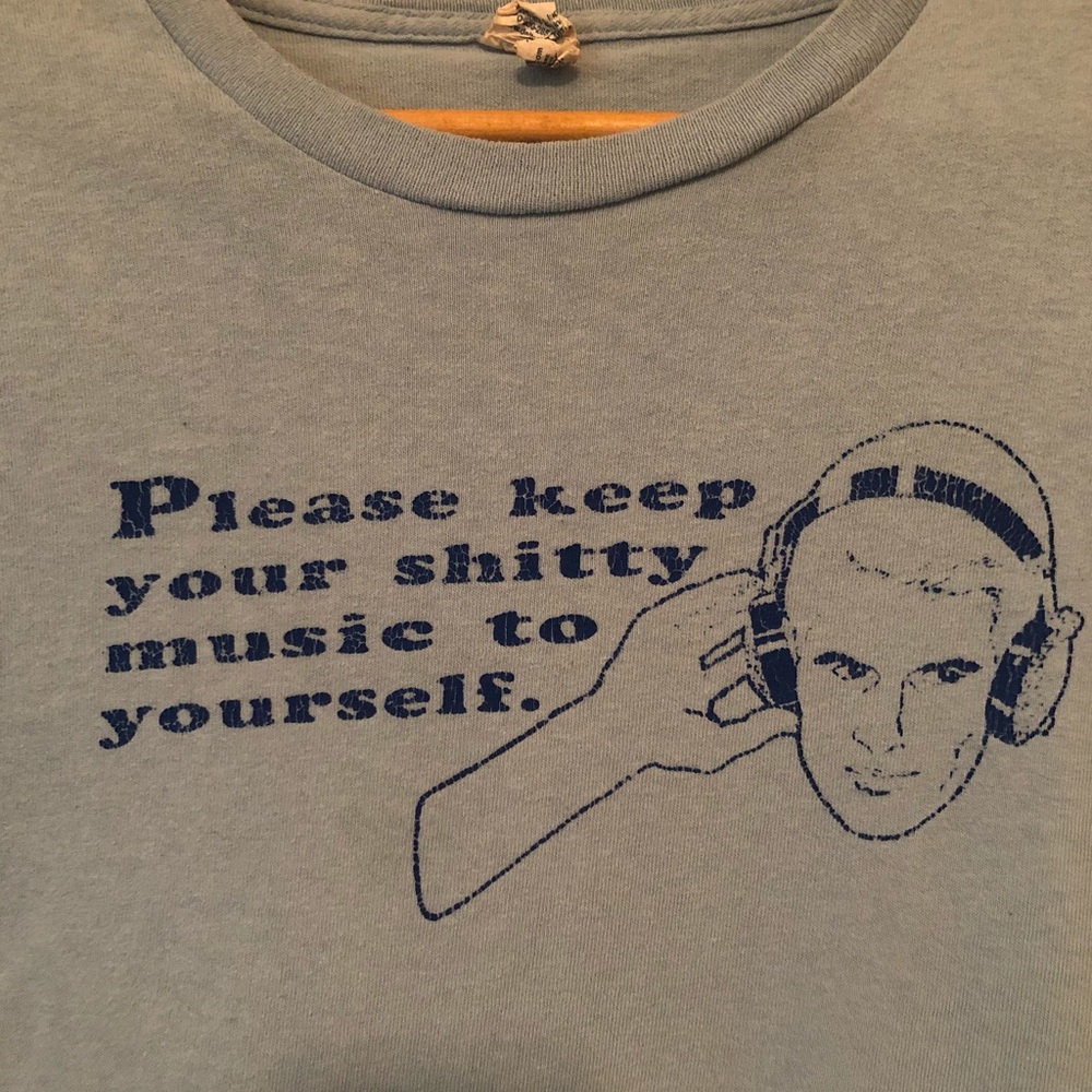 Soft Blue Funny T-shirt